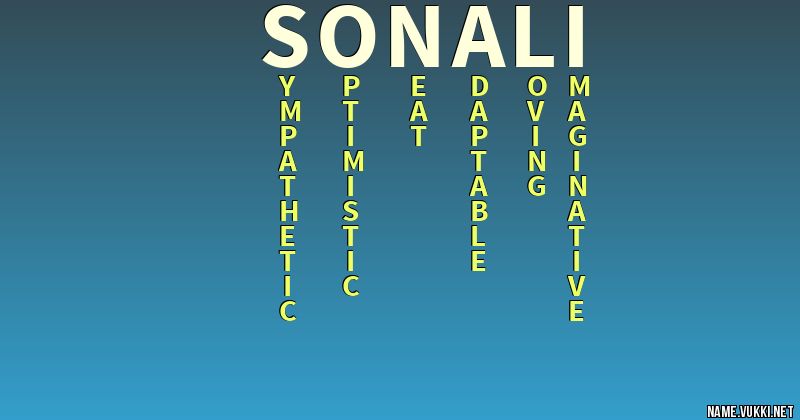 The meaning of sonali - Name meanings