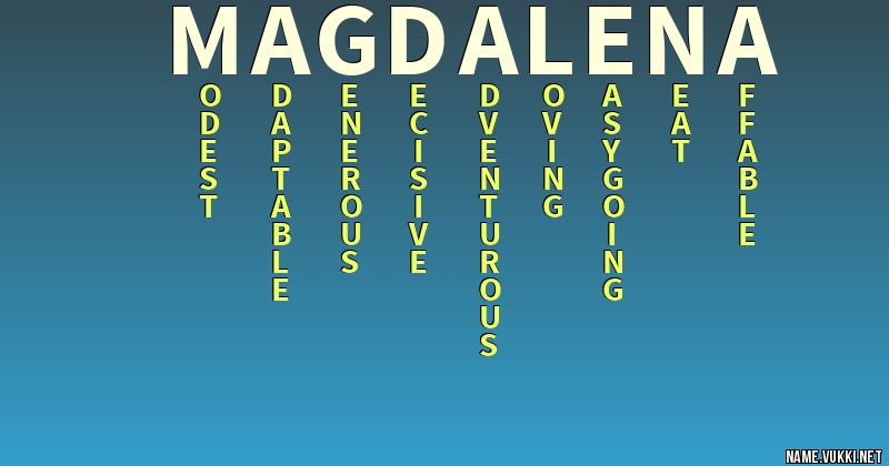 Magdalena Name Meaning