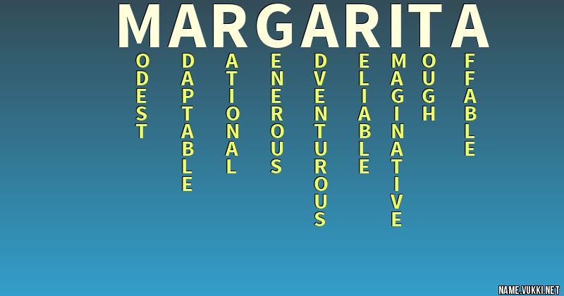margarita name meaning