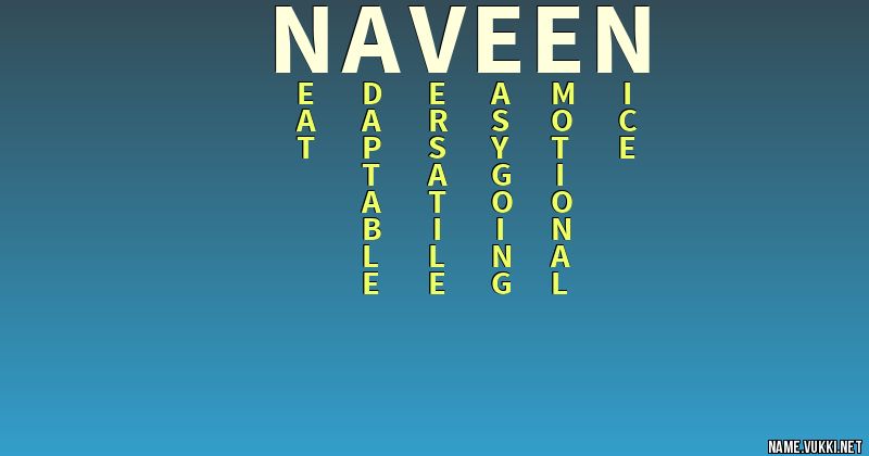 The meaning of naveen - Name meanings