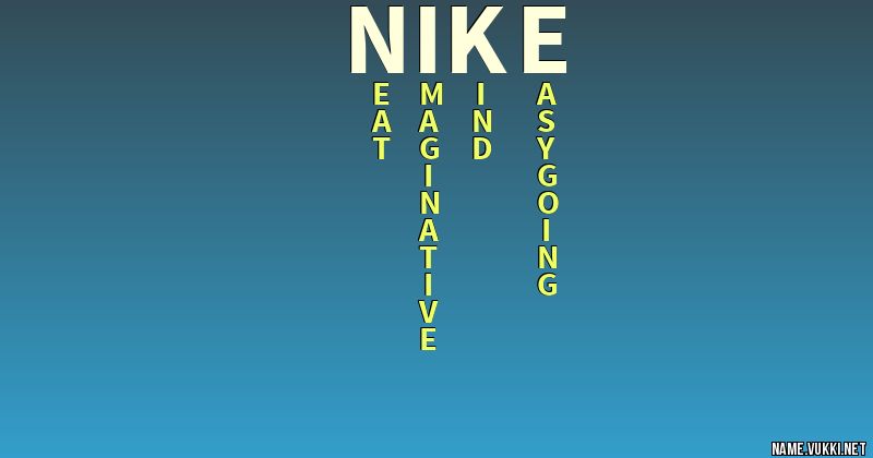 nike meaning of name